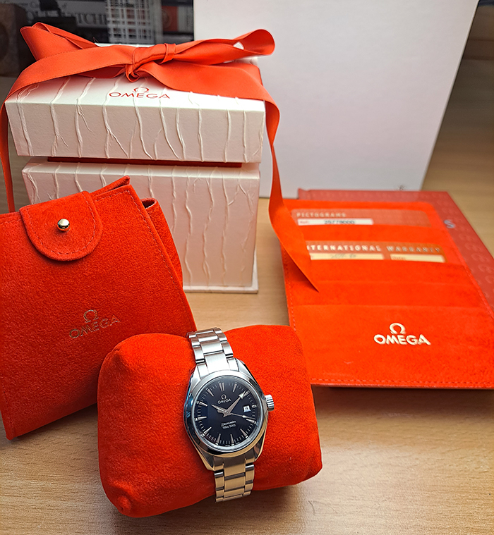 Ladies' Omega Seamaster Aqua Terra Quartz Ref. 2577.80